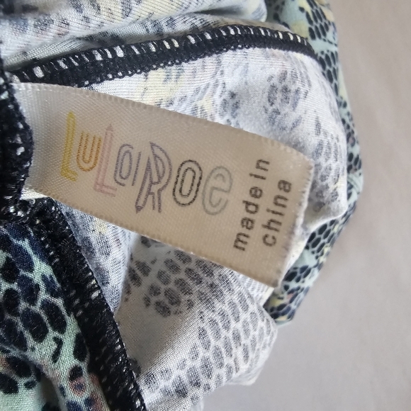 Lularoe Leggings Multicolor Floral Print - Picture 6 of 6